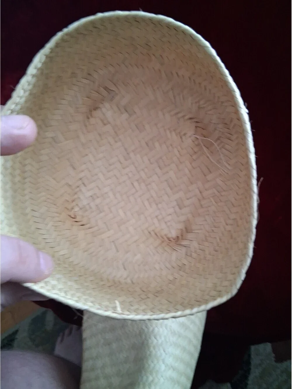 Soft Handwoven Basket Made by Emilia Garcia Martinez from San Cristobal Amatian.